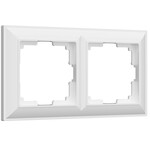 Werkel W0022201  Рамка на 2 поста Fiore (белый)