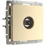 Werkel W1183011  ТВ-розетка оконечная (шампань)
