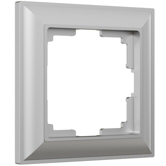 Werkel W0012206  Рамка на 1 пост Fiore (серебряный)