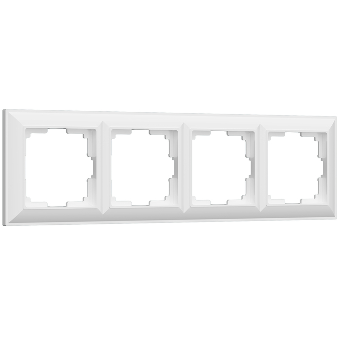 Werkel W0042201  Рамка на 4 поста Fiore (белый)