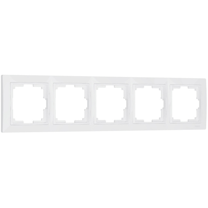 Werkel W0052001  Рамка на 5 постов Snabb basic (белый)