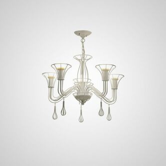 Подвесная Люстра Cast 5 White By Imperiumloft