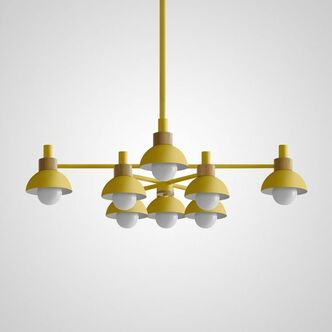 Люстра На Штанге Fanta A 8 Lights Yellow By Imperiumloft