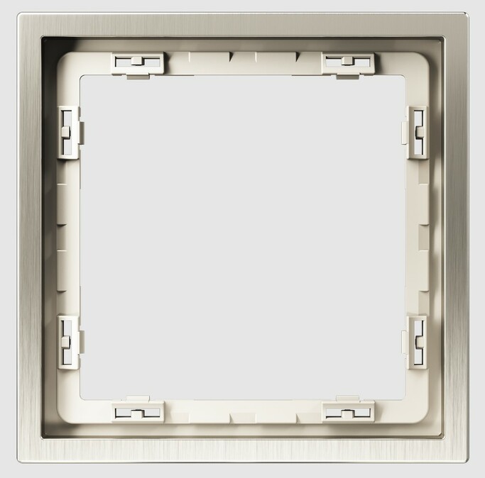 Voltum Рамка металлическая на 1 пост, S70 Metal (никель) VLSM120111