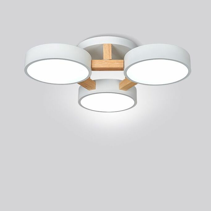 Потолочная Люстра Joist 3 White By Imperiumloft