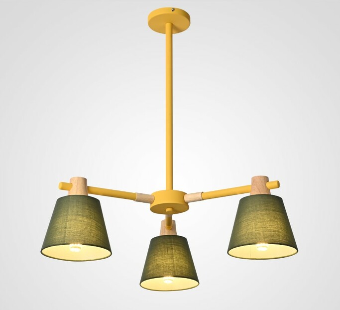 Потолочная Люстра На Штанге Natura A Green 3 By Imperiumloft