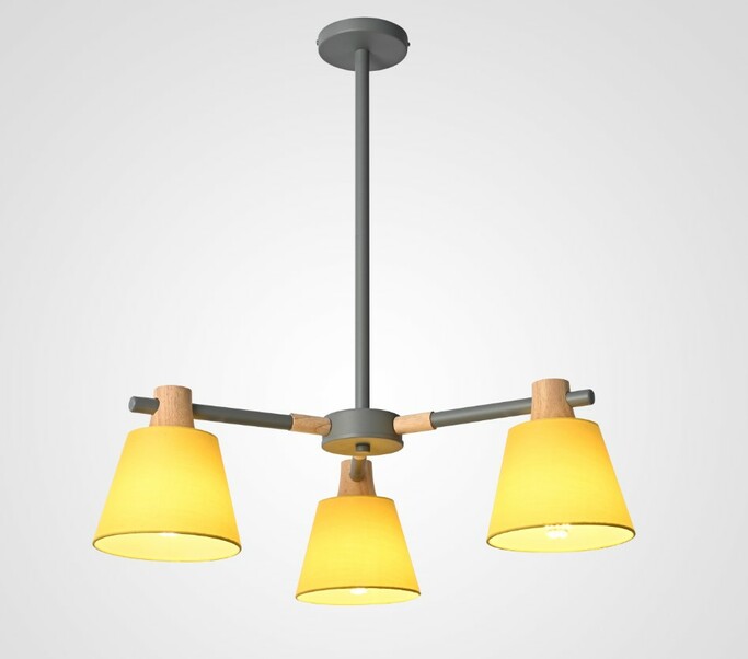 Потолочная Люстра На Штанге Natura A Yellow 3 By Imperiumloft