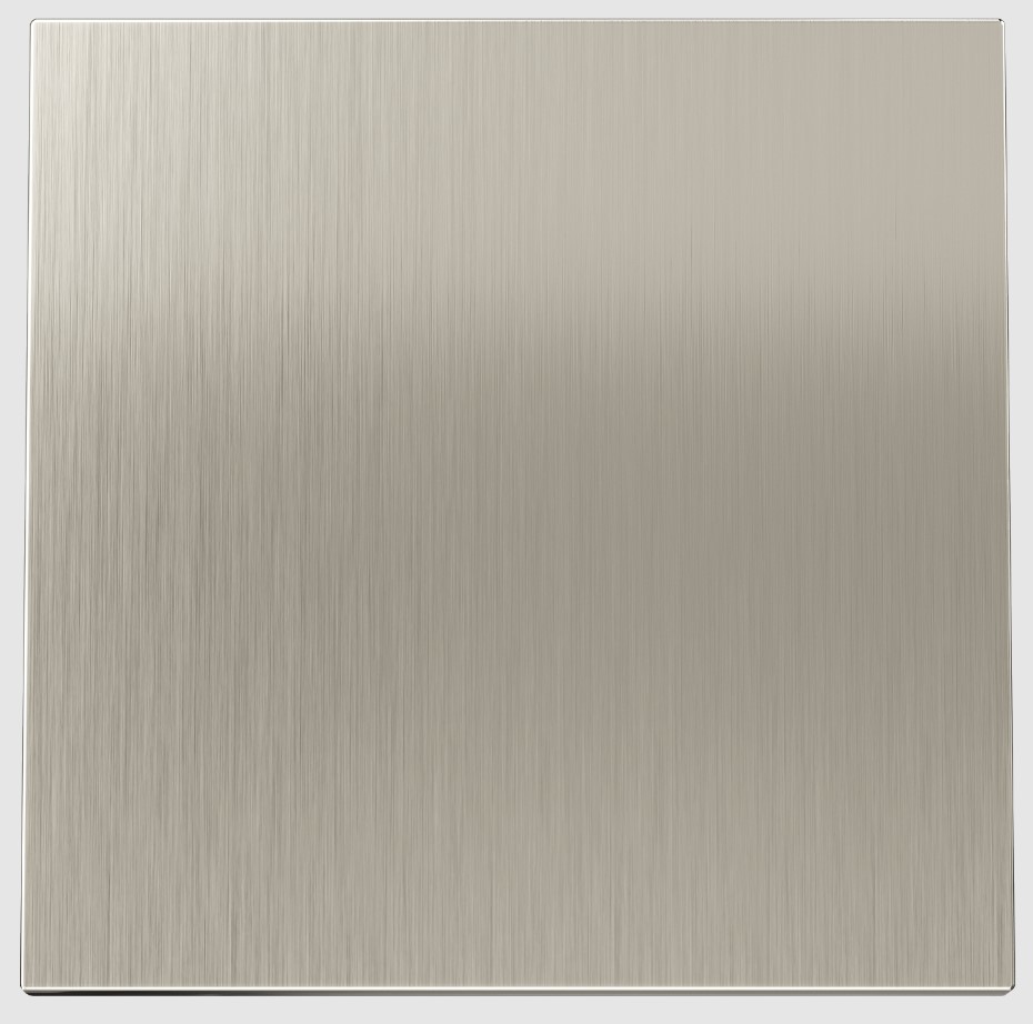 Voltum Клавиша для выключателя переключателя одноклавишного, S70 Metal (никель) VLSM000111