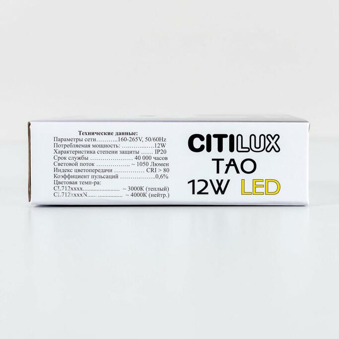 Тарелка CITILUX Тао CL712120N