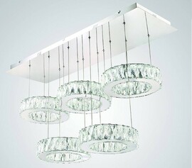 SWG 000858 Люстра светодиодная хрустальная