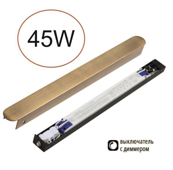 ODEON LIGHT 357787BR LEDA ODL26 (Для артикулов 7154) Диммируемый драйвер металл бронза с выкл. на ко