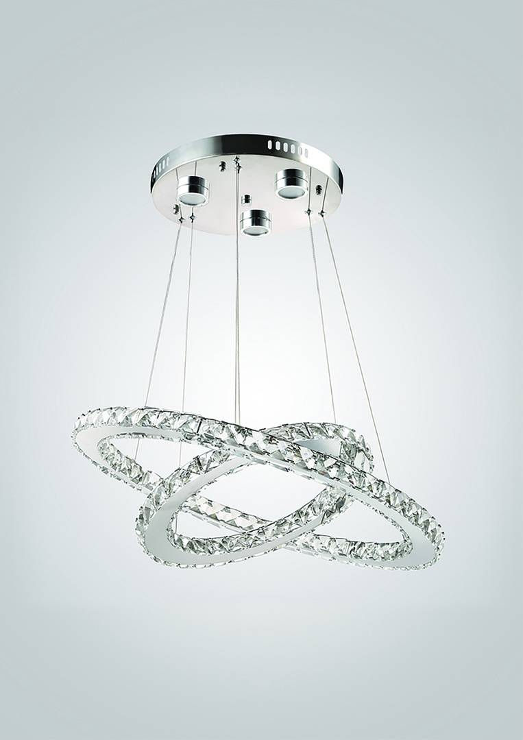 SWG 001307 Люстра светодиодная хрустальная
