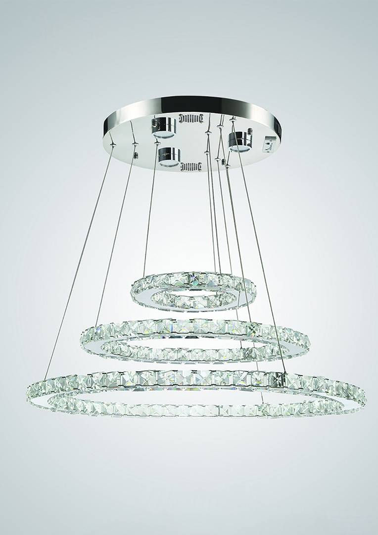 SWG 000869 Люстра светодиодная хрустальная