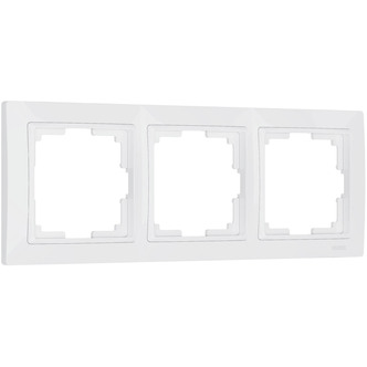 Werkel W0032001  Рамка на 3 поста Snabb basic (белый)