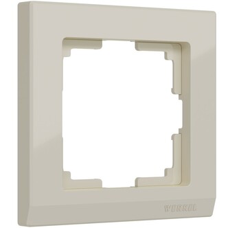 Werkel W0011803  Рамка на 1 пост Stark (слоновая кость)