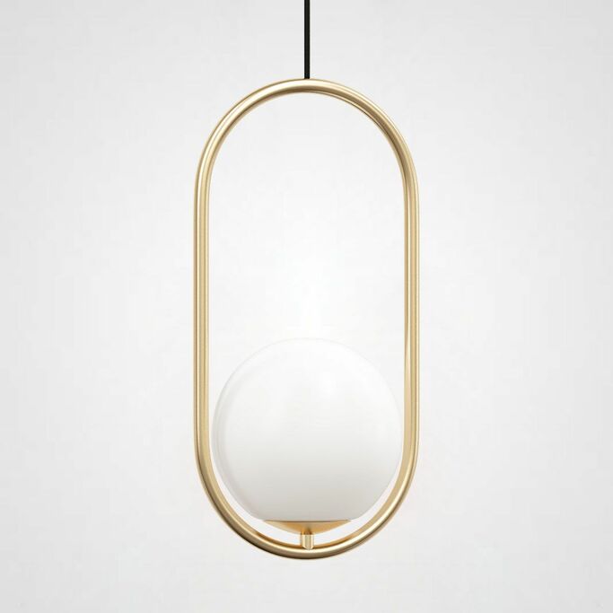Подвесной Светильник Matthew Mccormick Hoop 40 Gold Mila Pendant By Imperiumloft