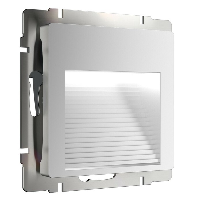Werkel WL06-BL-02-LED  Встраиваемая LED подсветка (серебряный)