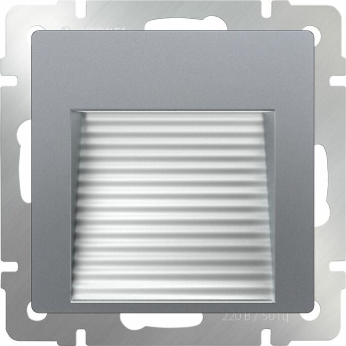 Werkel WL06-BL-02-LED  Встраиваемая LED подсветка (серебряный)
