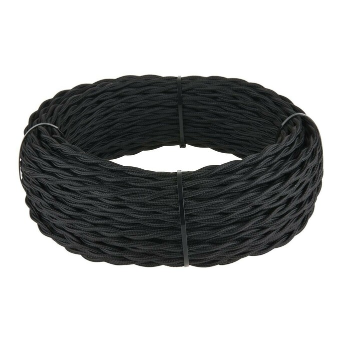Werkel Ретро кабель витой  3х2,5 (черный) 20 м - Цена указана за 1 м.