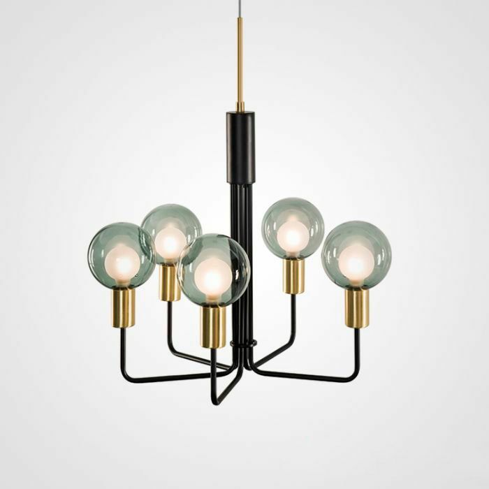 Подвесная Люстра Pearl  L5 Grey By Imperiumloft
