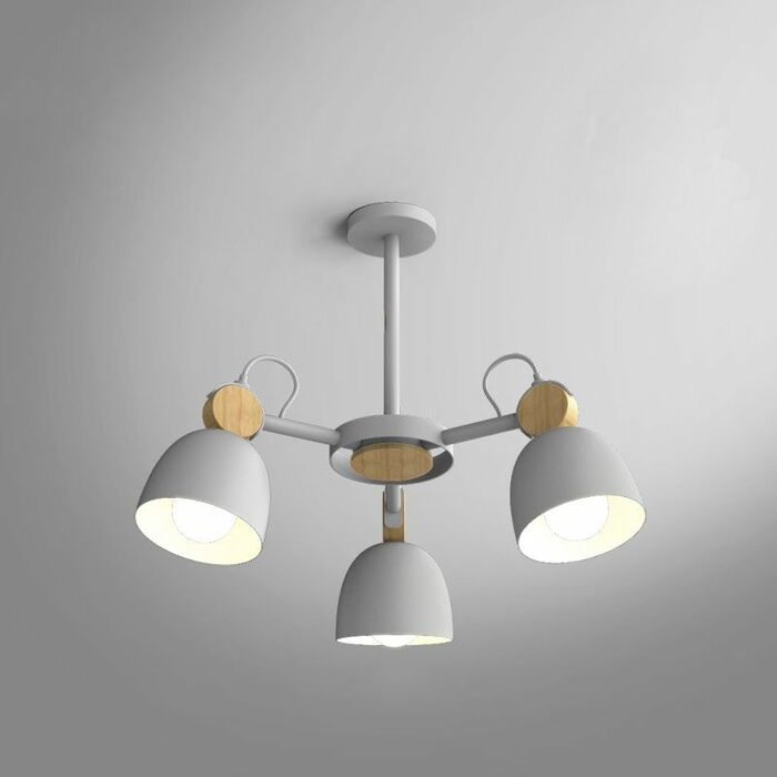 Потолочная Люстр На Штанге Rolla 3 Gray By Imperiumloft