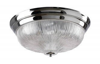 Тарелка CRYSTAL LUX LLUVIA PL4 CHROME D370