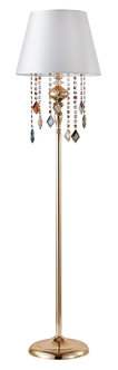 Торшер CRYSTAL LUX MERCEDES PT1 GOLD/COLOR