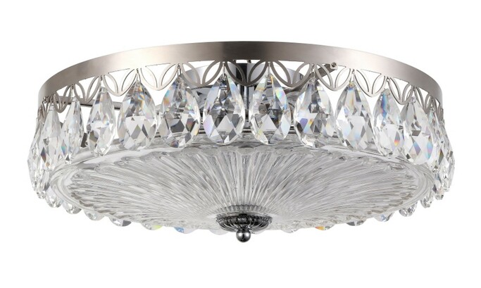Люстра CRYSTAL LUX CANARIA PL6 D480 NICKEL