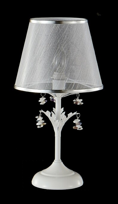 Лампа настольная CRYSTAL LUX CRISTINA LG1 WHITE