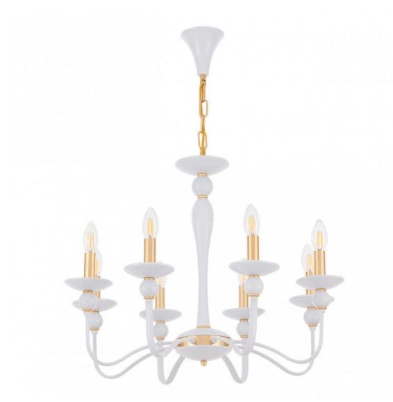 Светильник 810201.1.8.200.U.E14 Wh.Gd