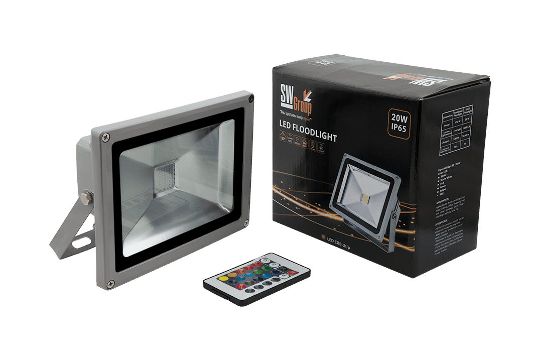 SWG 002282 Прожектор светодиодный COB RGB