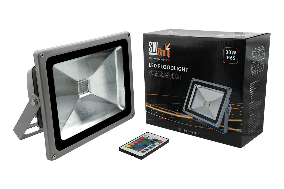 SWG 002283 Прожектор светодиодный COB RGB