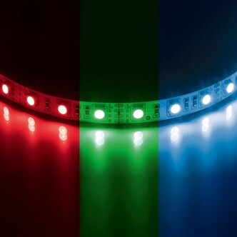 LIGHTSTAR 400050 Лента 5050LED 12V 14.4W m 60LED m 10-12lm LED IP20 RGB 200m box ЦВЕТНАЯ