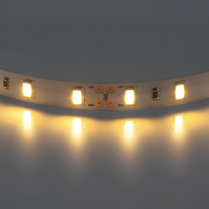 LIGHTSTAR 400072 Лента 5630LED 12V 28.8W m 60LED m 40-45lm LED IP20 2700K-3000K 200m box ТЕПЛЫЙ БЕЛЫ