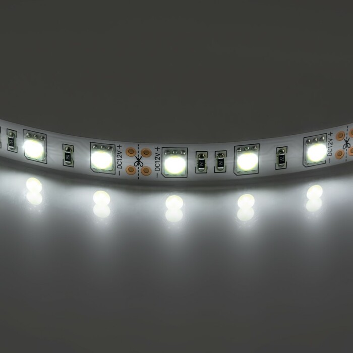 LIGHTSTAR 400054 Лента 5050LED12V 14.4W m 60LED m 10-12lm LED IP20 4200K-4500K 200m box НЕЙТРАЛЬНЫЙ 