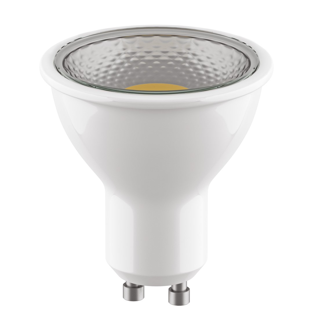 LIGHTSTAR 940282 Лампа LED 220V HP16 GU10 7W=60W 350LM 55G CL 2800K 20000H