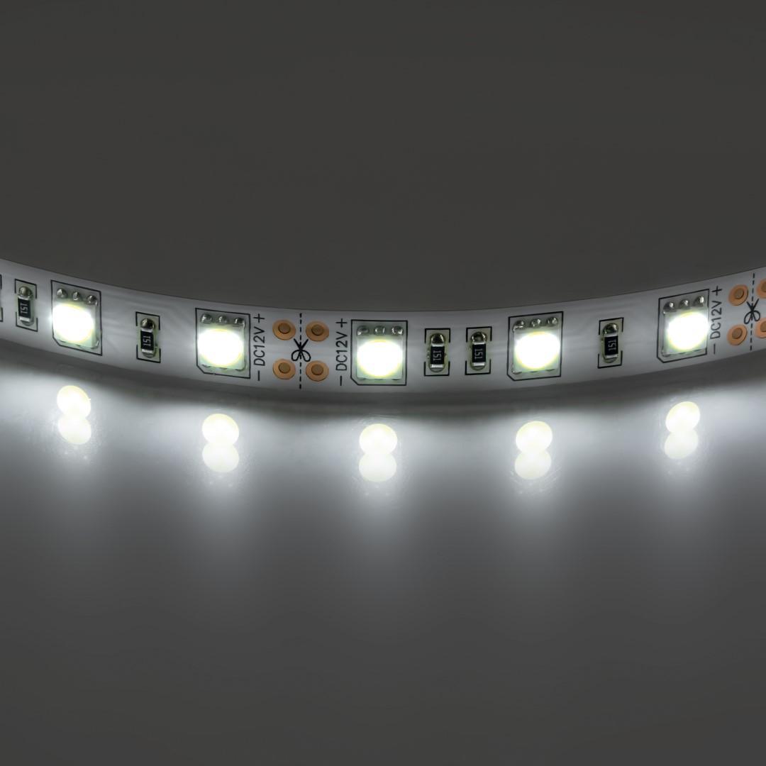 LIGHTSTAR 400054 Лента 5050LED12V 14.4W m 60LED m 10-12lm LED IP20 4200K-4500K 200m box НЕЙТРАЛЬНЫЙ 