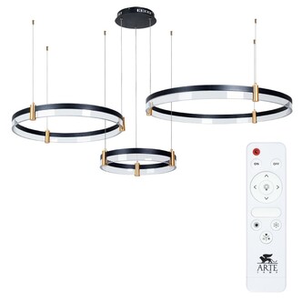 Люстра ARTE LAMP Mercury A2185SP-3BK