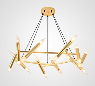Подвесной Светильник Jonathan Browning Le Pentagone Chandelier 20 Light By Imperiumloft