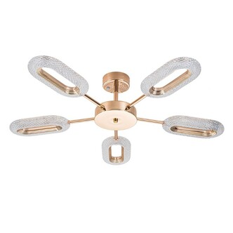 Люстра ARTE LAMP OVALE A2489PL-5GO
