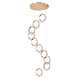 Люстра ARTE LAMP MONTANA A7777SP-10GO