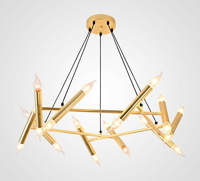 Подвесной Светильник Jonathan Browning Le Pentagone Chandelier 20 Light By Imperiumloft
