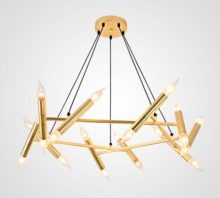 Подвесной Светильник Jonathan Browning Le Pentagone Chandelier 20 Light By Imperiumloft