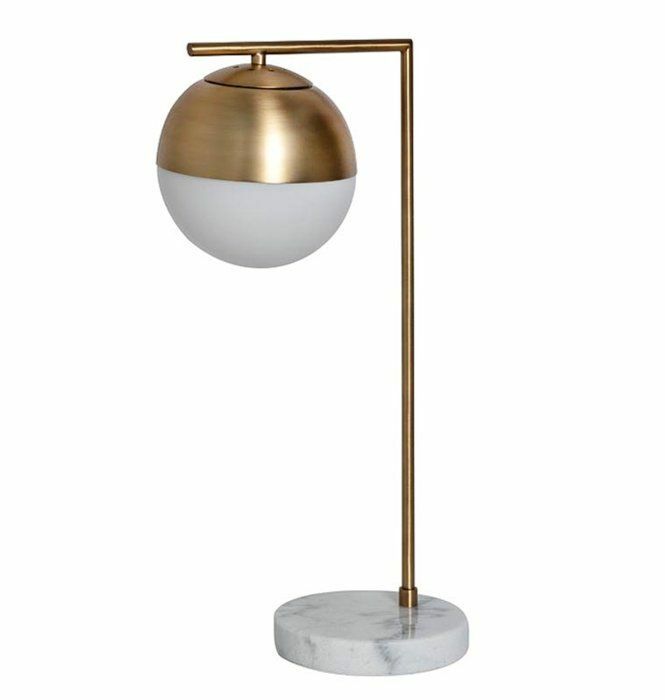 Настольная Лампа Geneva Glass Table Lamp Globe By Imperiumloft