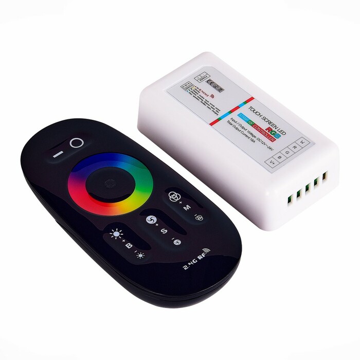 ST9002.500.00RGBW Контроллер 2,4 G для светодиодной ленты RGBW, 4-канальный DC12-24V  24А ST-Luce Че