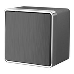 Werkel W5010204  Выключатель одноклавишный влагозащищенный Gallant (графит рифленый)