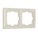Werkel W0022003  Рамка на 2 поста Snabb basic (слоновая кость)