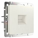Werkel W1181013  Розетка Ethernet RJ-45 (перламутровый рифленый)