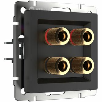 Werkel W1185008  Акустическая розетка (черный матовый)
