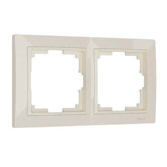 Werkel W0022003  Рамка на 2 поста Snabb basic (слоновая кость)